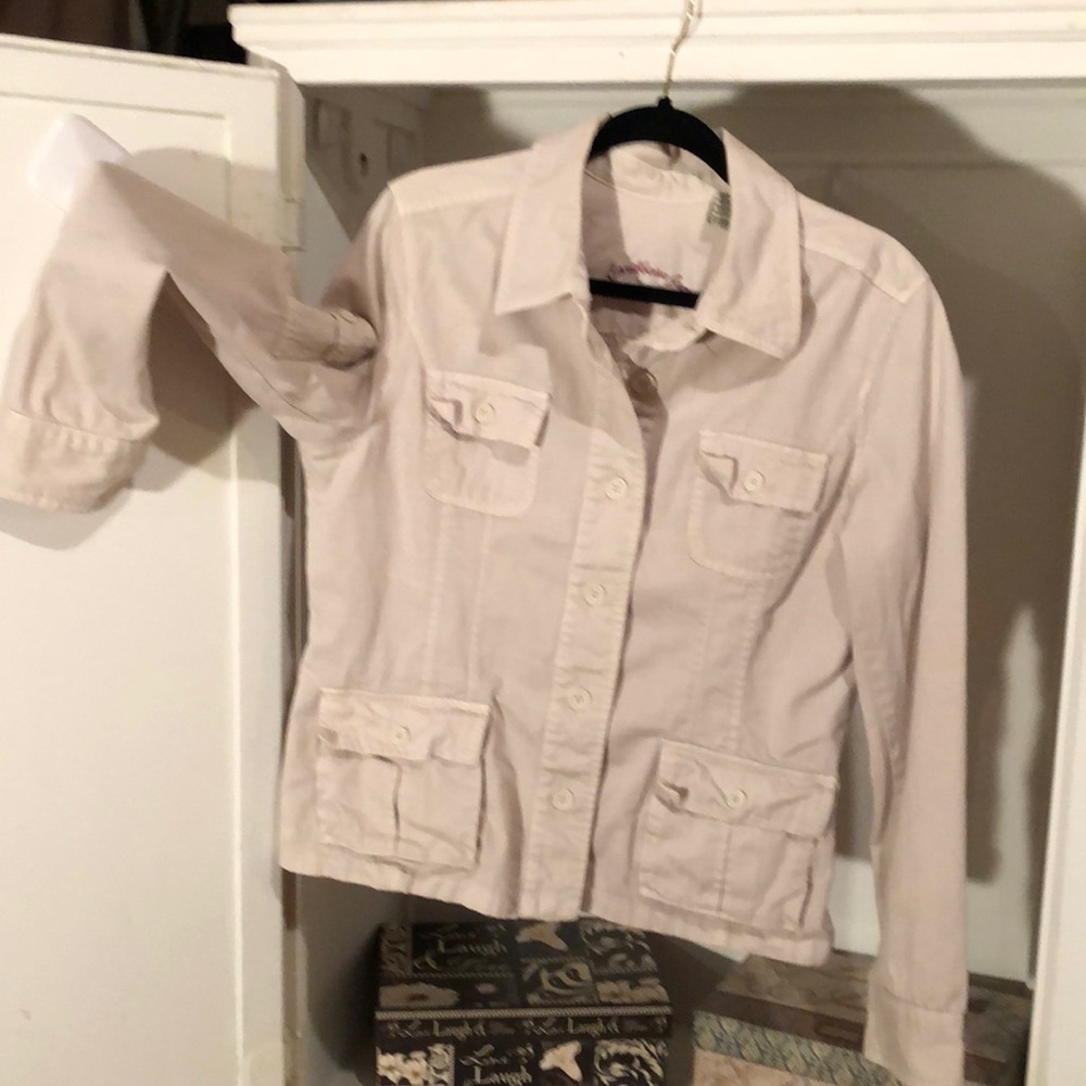 Caribbean Joes size large denim jacket